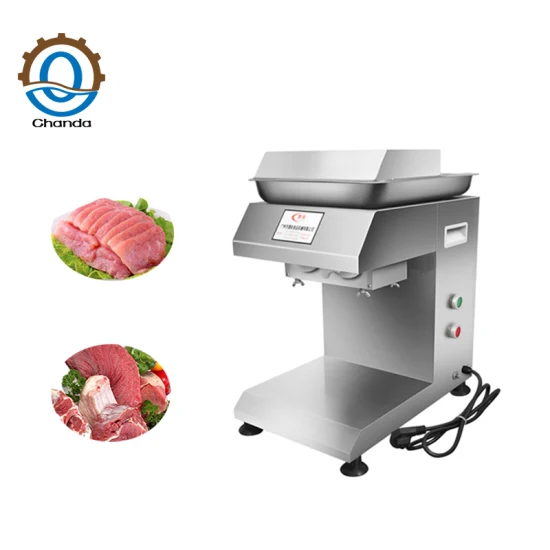 Fatiador de carne Dicer Triturador de carne fresca Máquina de corte de carne pequena Máquina de corte de carne