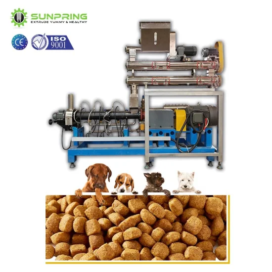 PRO Dry Wet Dog Pet Cat Animal Frango Flutuante Afundando Ração para Peixe Máquina de Fabricação de Pelotas de Alimentos Fabricante de Moinho Equipamento Extrusor Linha de Produção de Processamento de Granulador