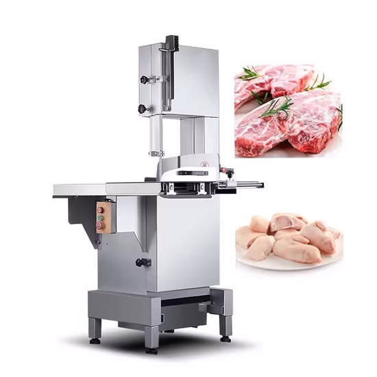 Máquina multifuncional de corte para processamento de ossos de carne